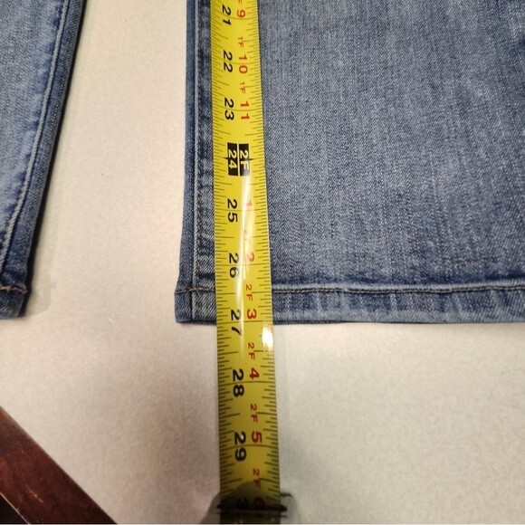 NYDJ (Not Your Daughter's Jeans) Patchwork Skinny Slim Ankle Jeans, 8 - Picture 11 of 13